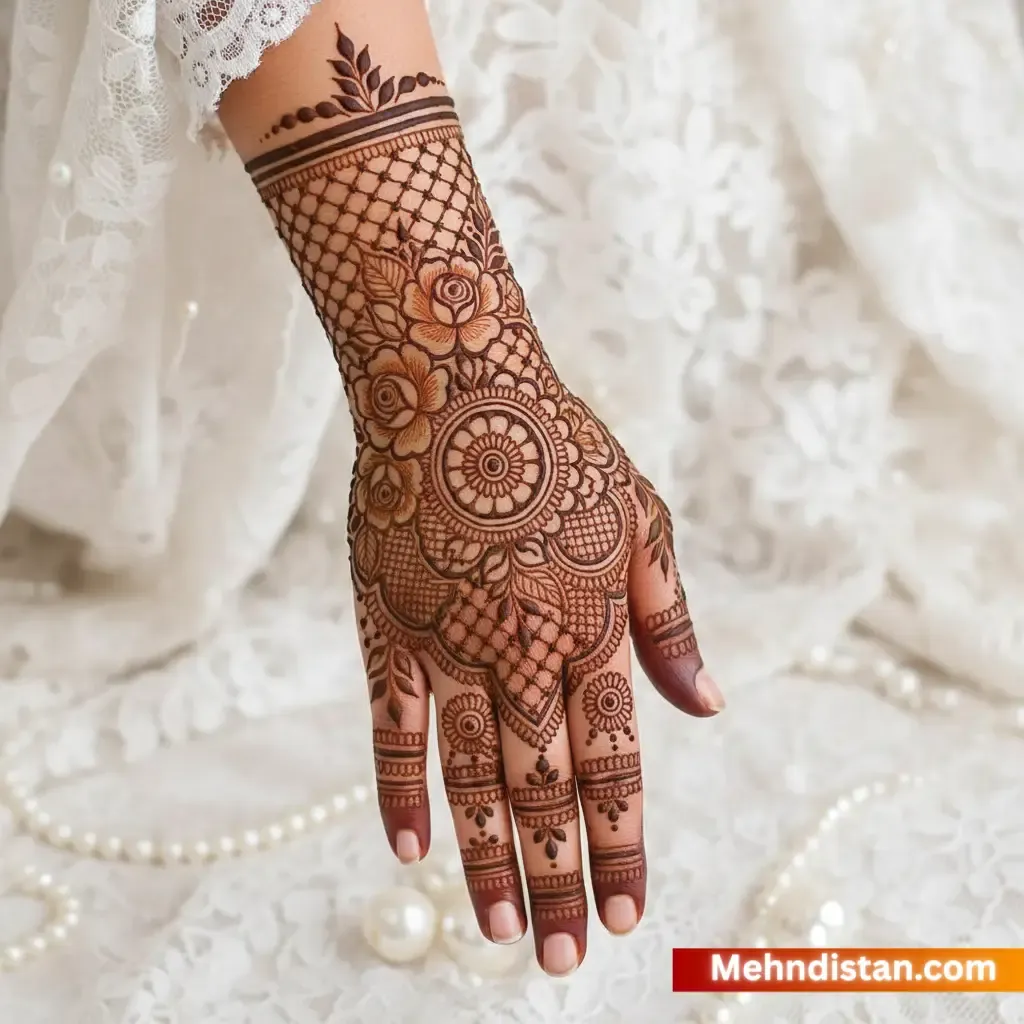Bridal Mehndi Design idea
