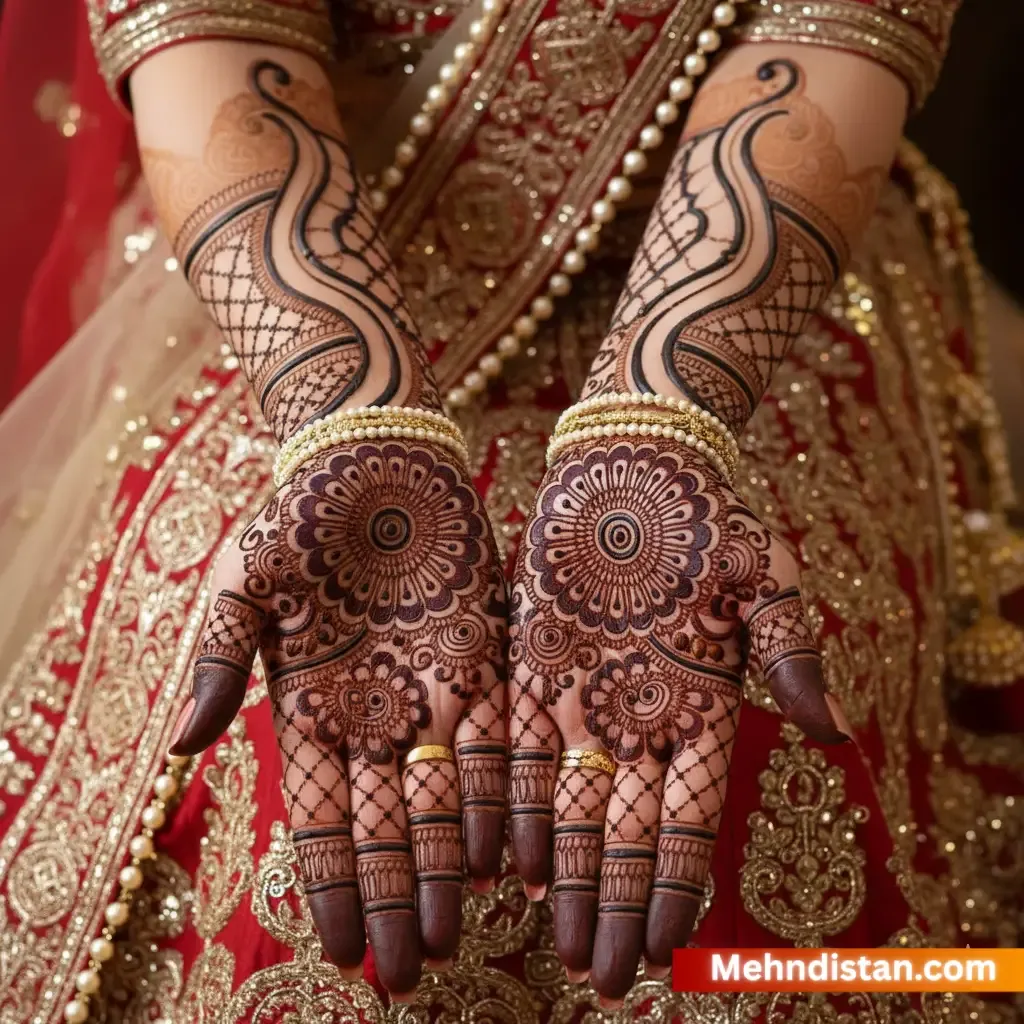 Bridal Mehndi Design idea