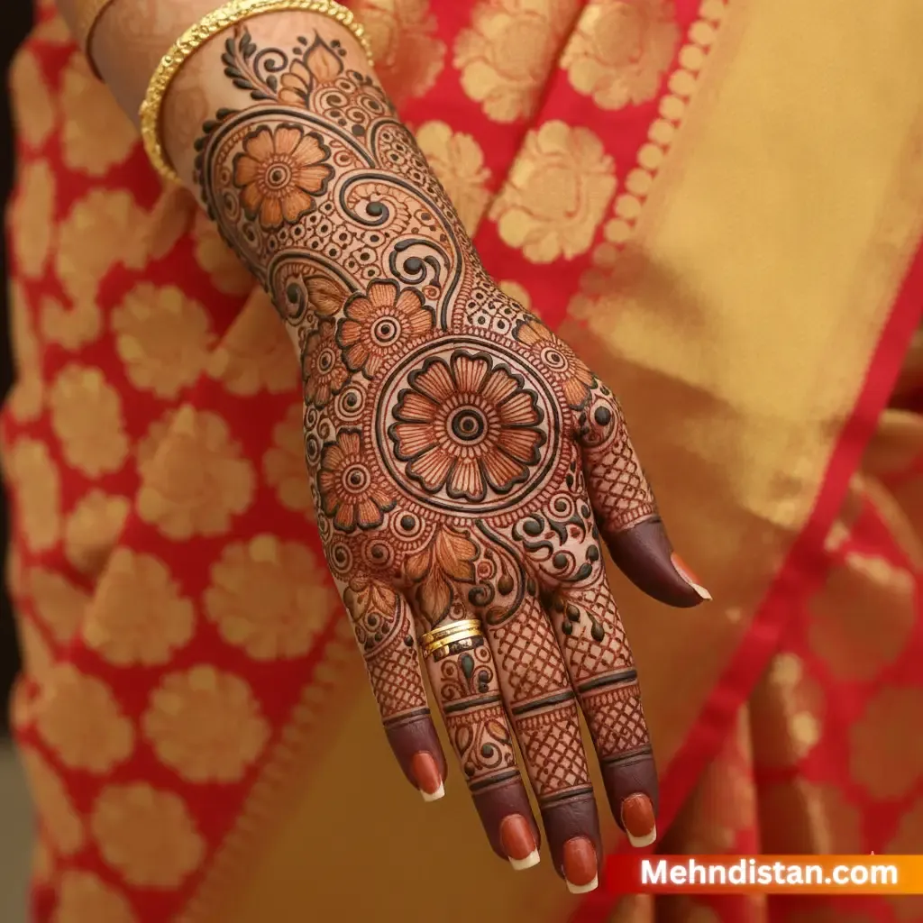 Bridal Mehndi Design idea