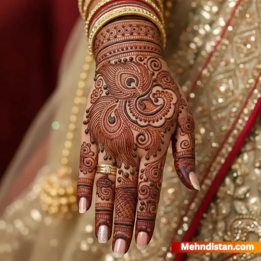Bridal Mehndi Design idea