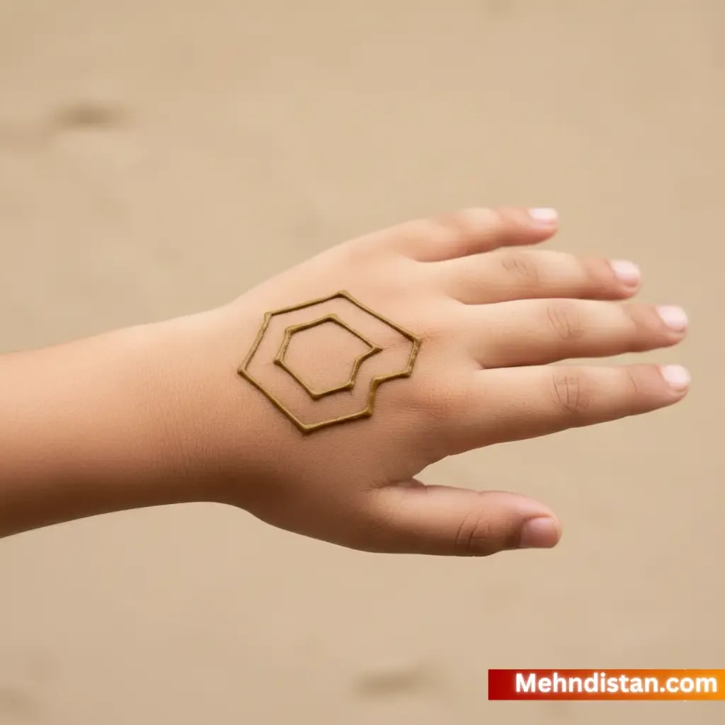 Boys Mehndi Design idea