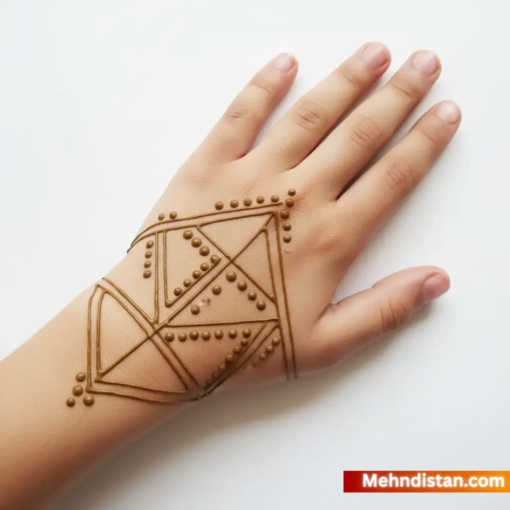 Boys Mehndi Design idea