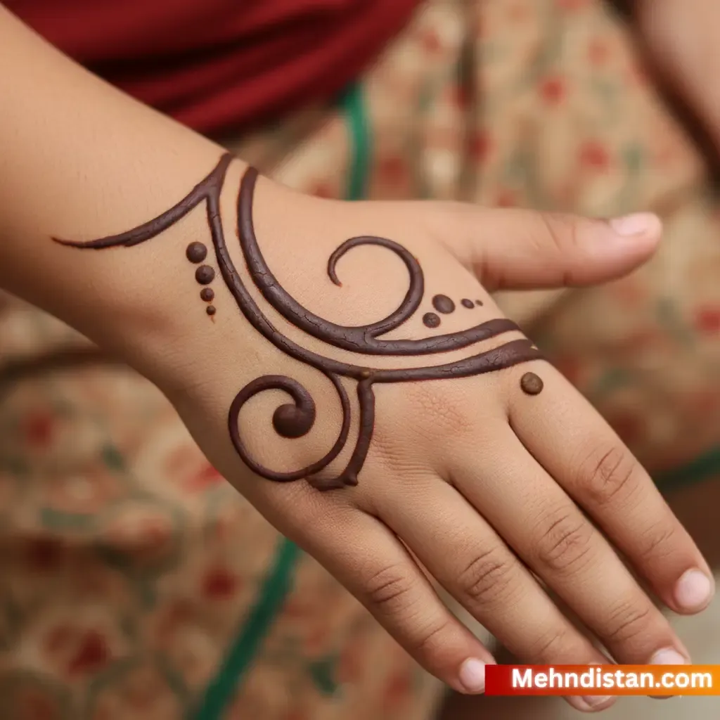 Boys Mehndi Design idea