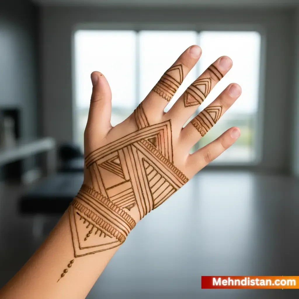 Boys Mehndi Design idea