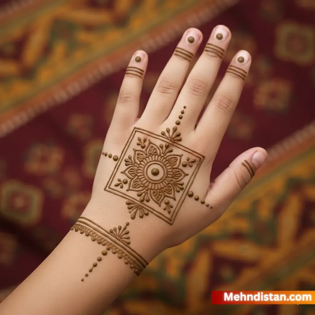 Boys Mehndi Design idea