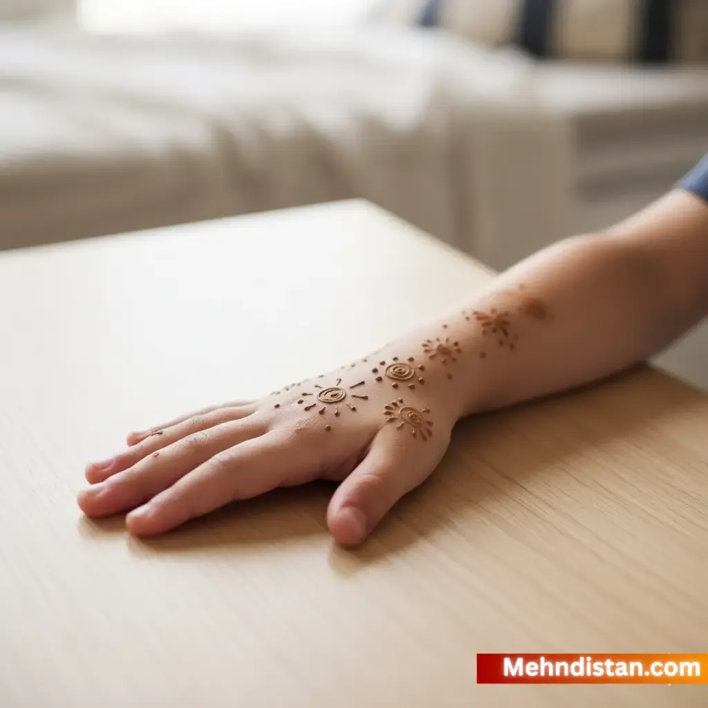 Boys Mehndi Design idea