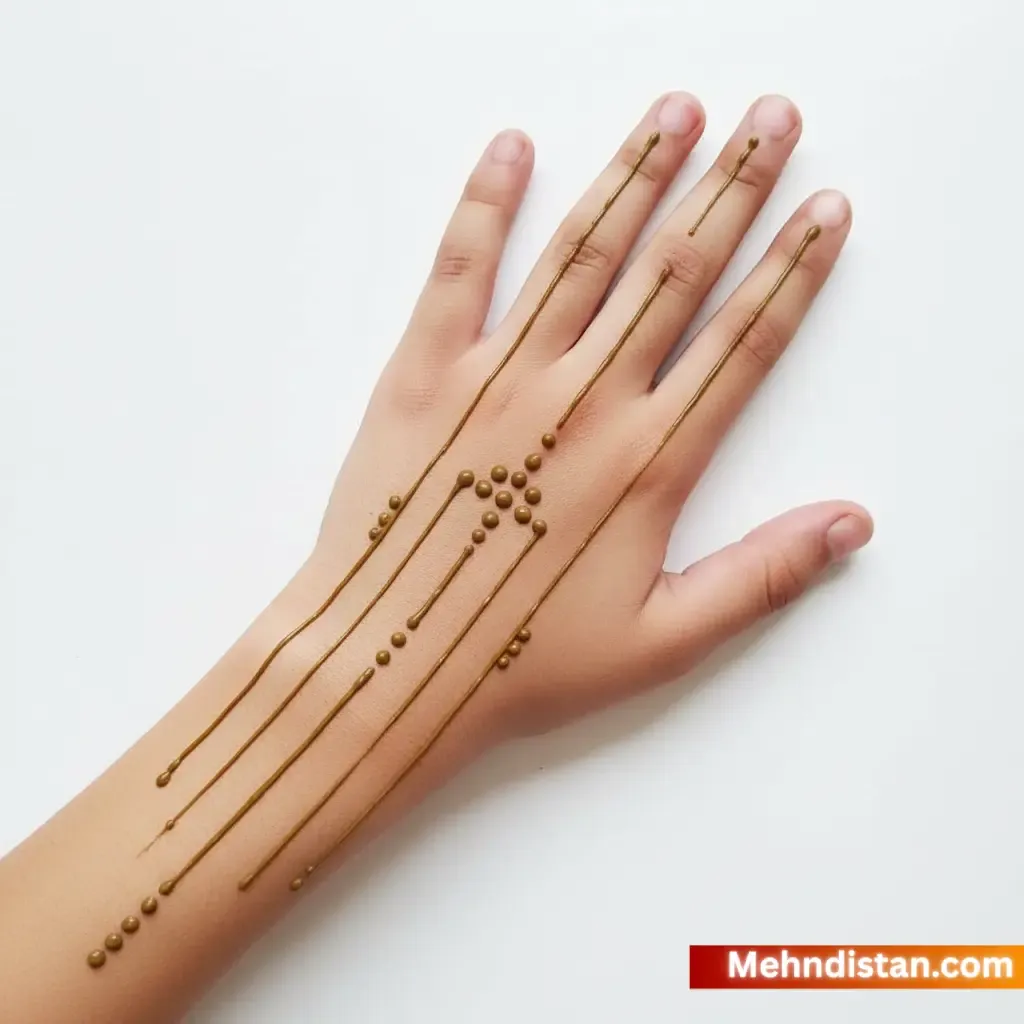 Boys Mehndi Design idea