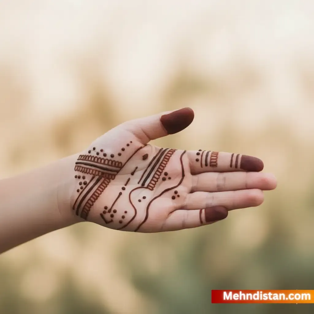 Boys Mehndi Design idea