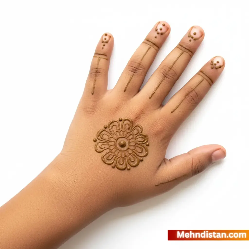 Boys Mehndi Design idea