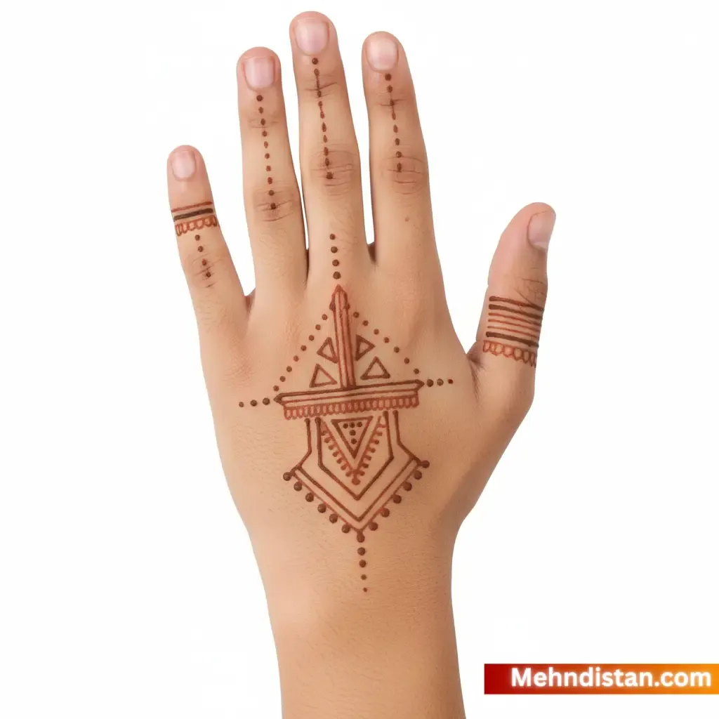 Boys Mehndi Design idea