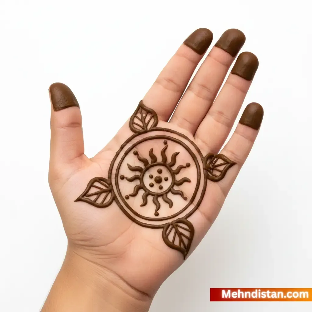 Boys Mehndi Design idea