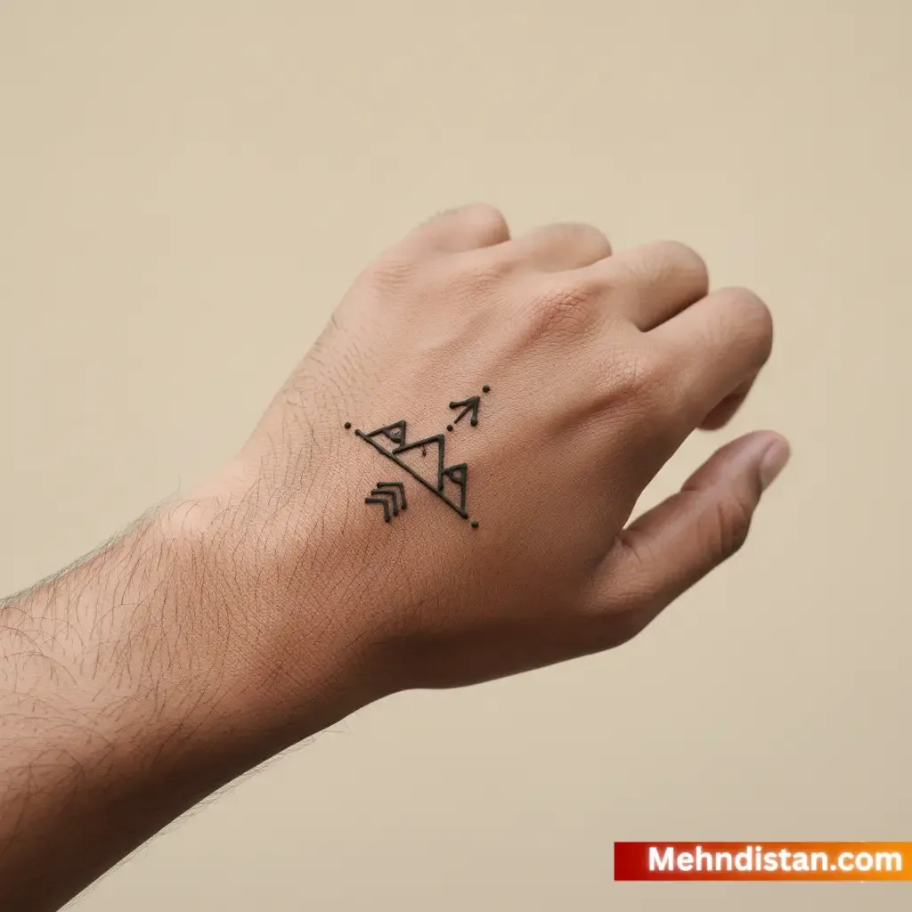 Boys Mehndi Design idea