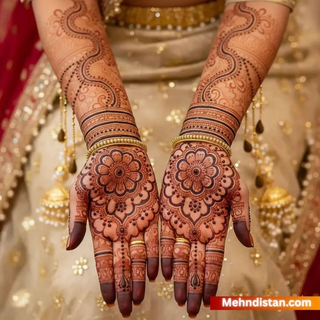 Bridal Mehndi Design idea