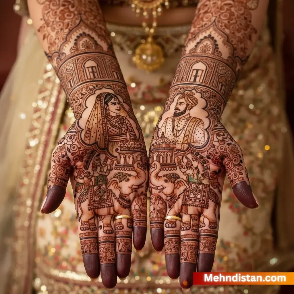 Bridal Mehndi Design idea