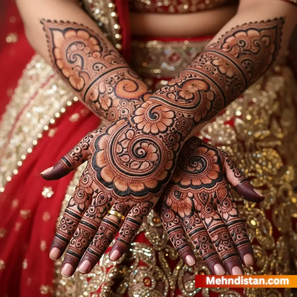 Bridal Mehndi Design idea