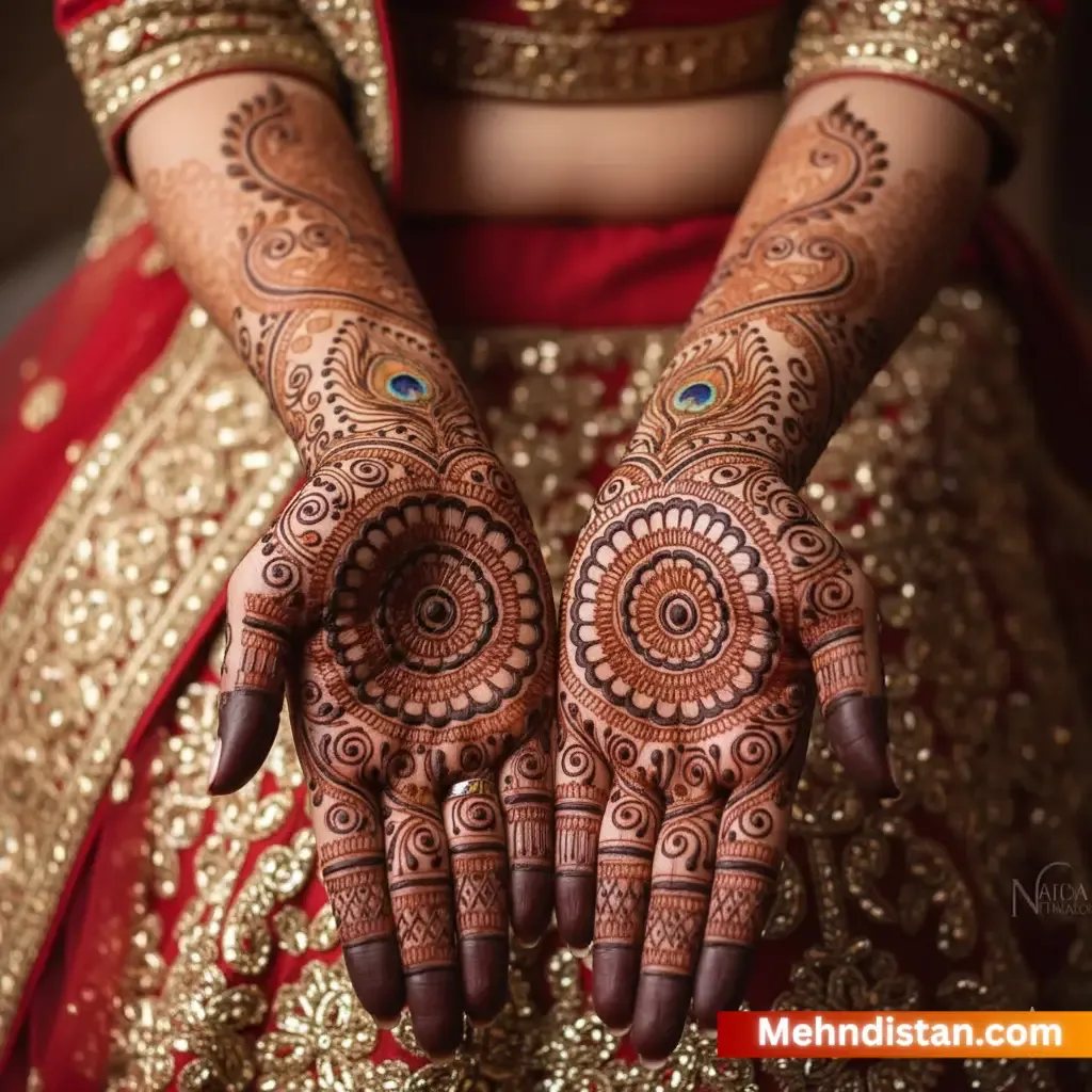 Bridal Mehndi Design idea