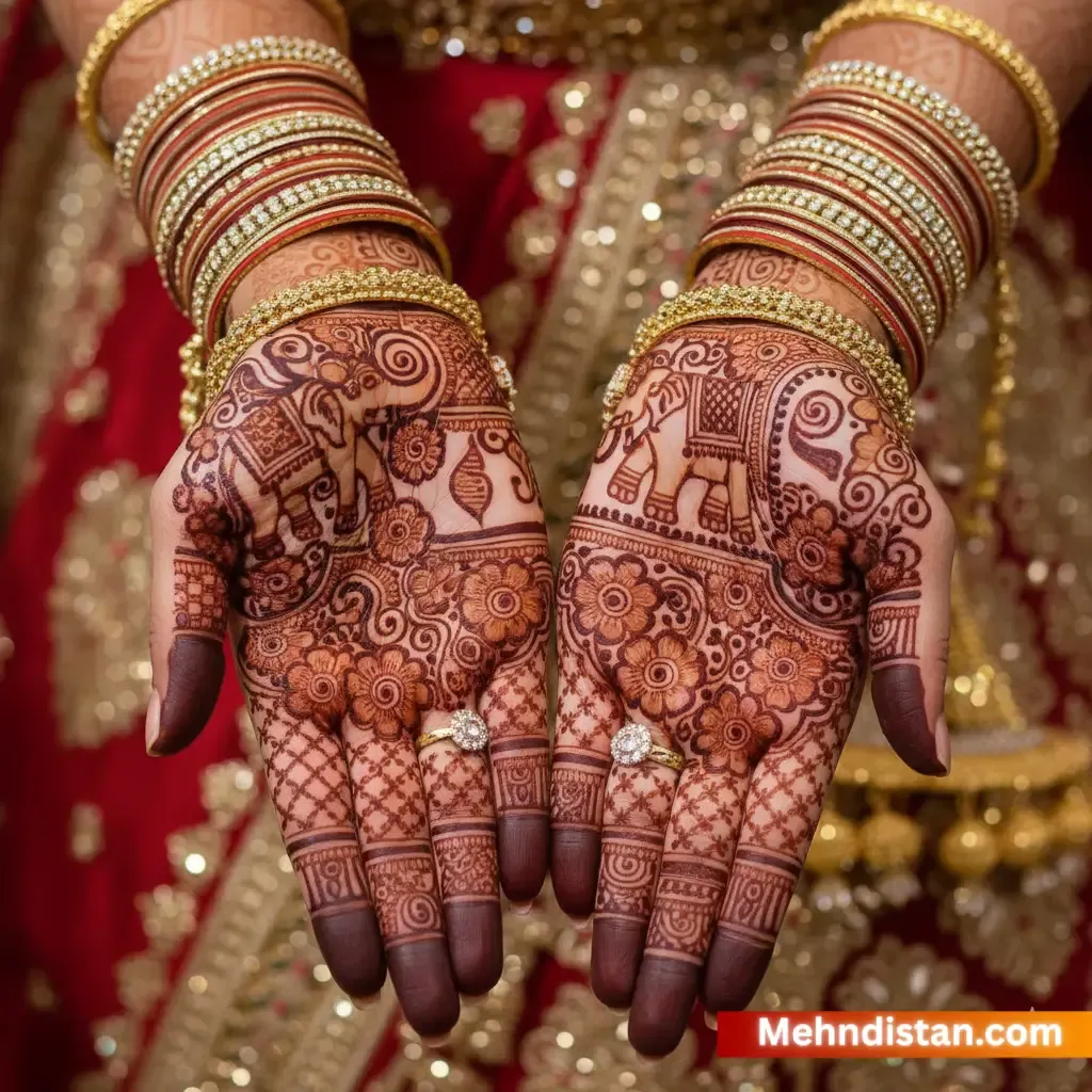 Bridal Mehndi Design idea