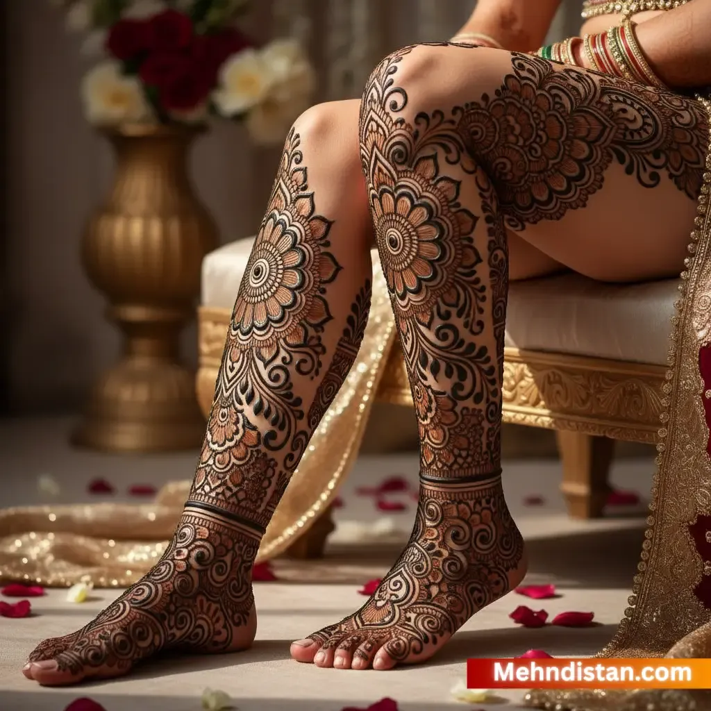 Bridal Mehndi Design idea