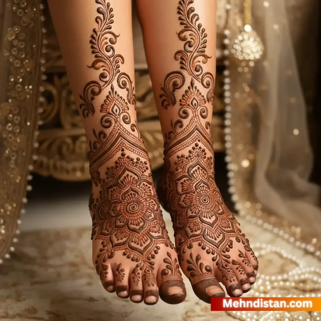 Bridal Mehndi Design idea