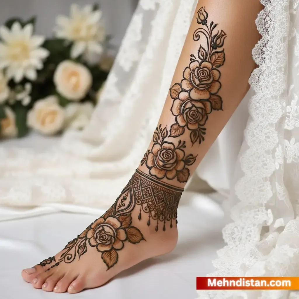 Bridal Mehndi Design idea