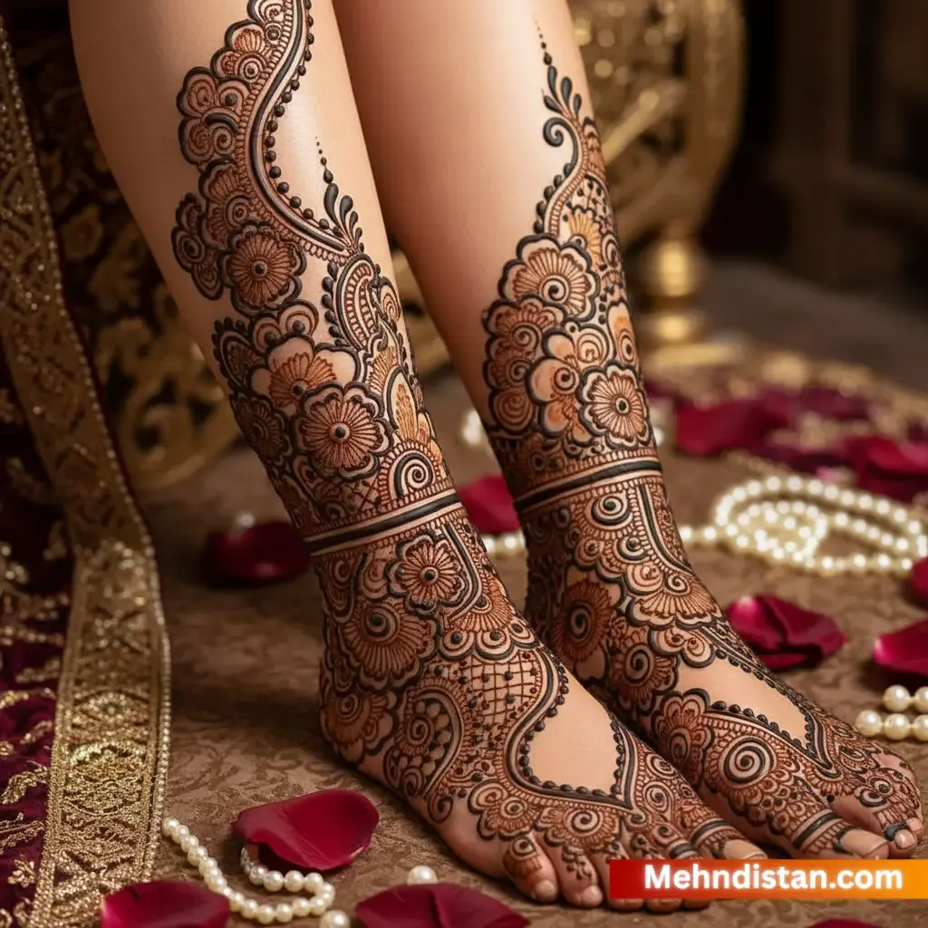 Bridal Mehndi Design idea