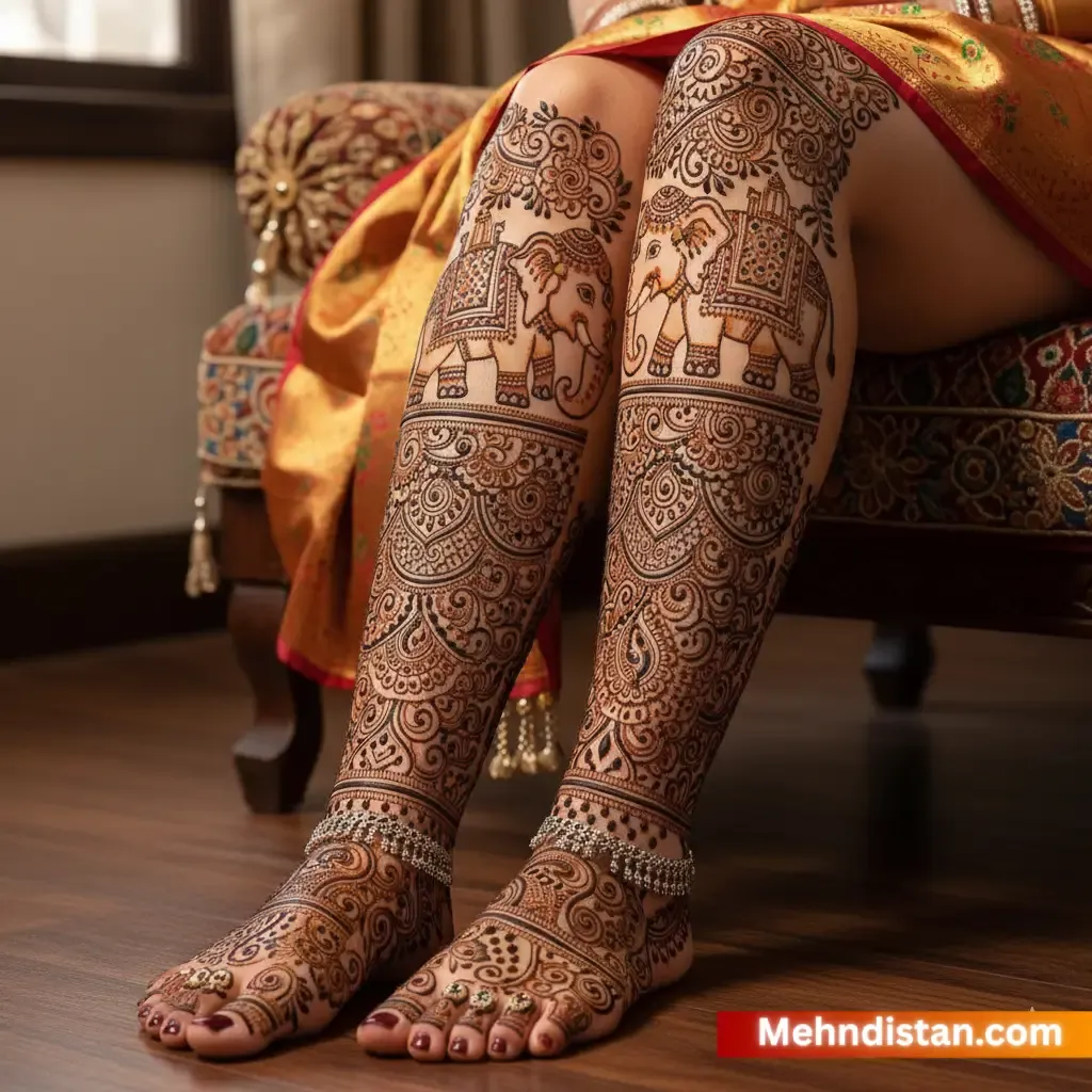 Bridal Mehndi Design idea