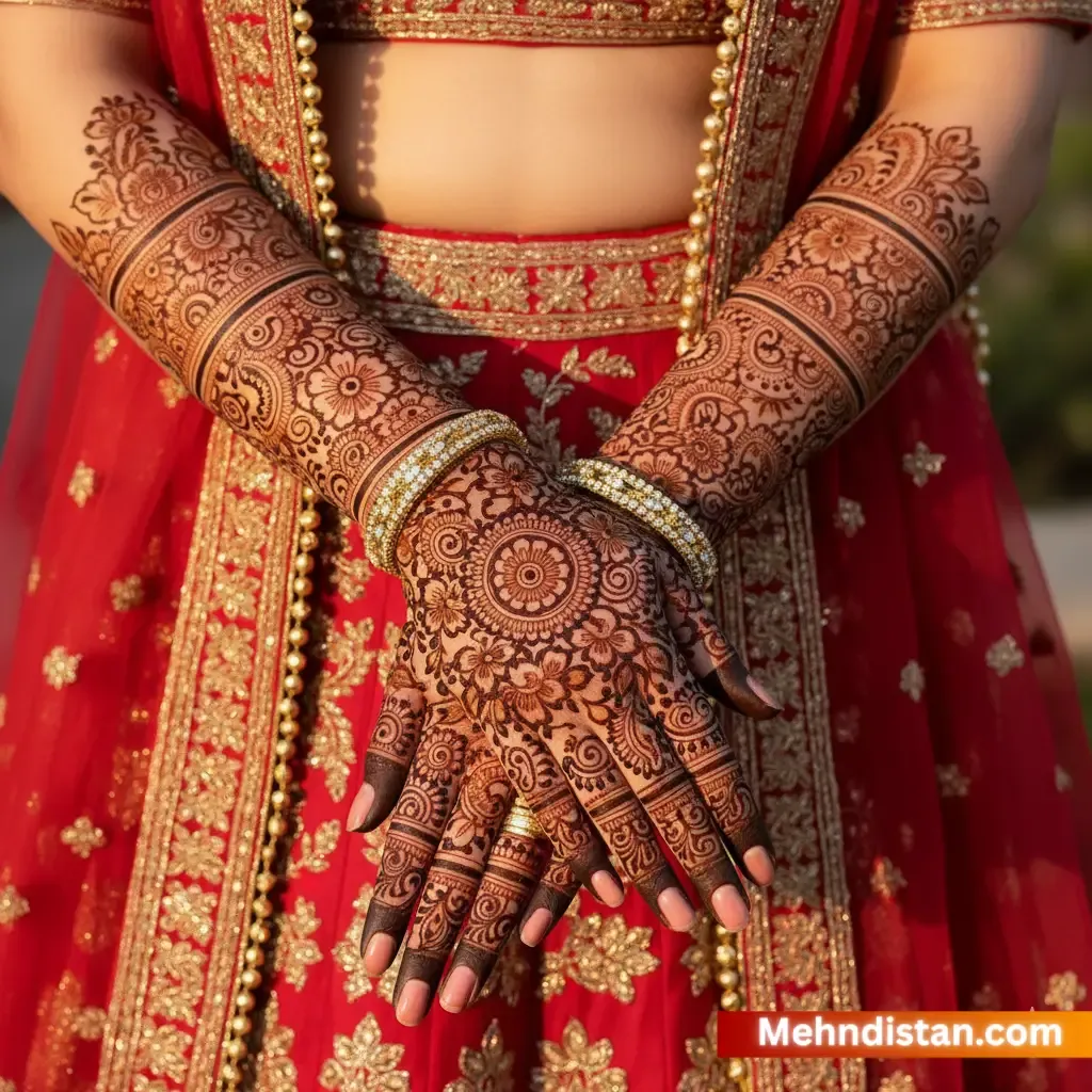 Bridal Mehndi Design idea