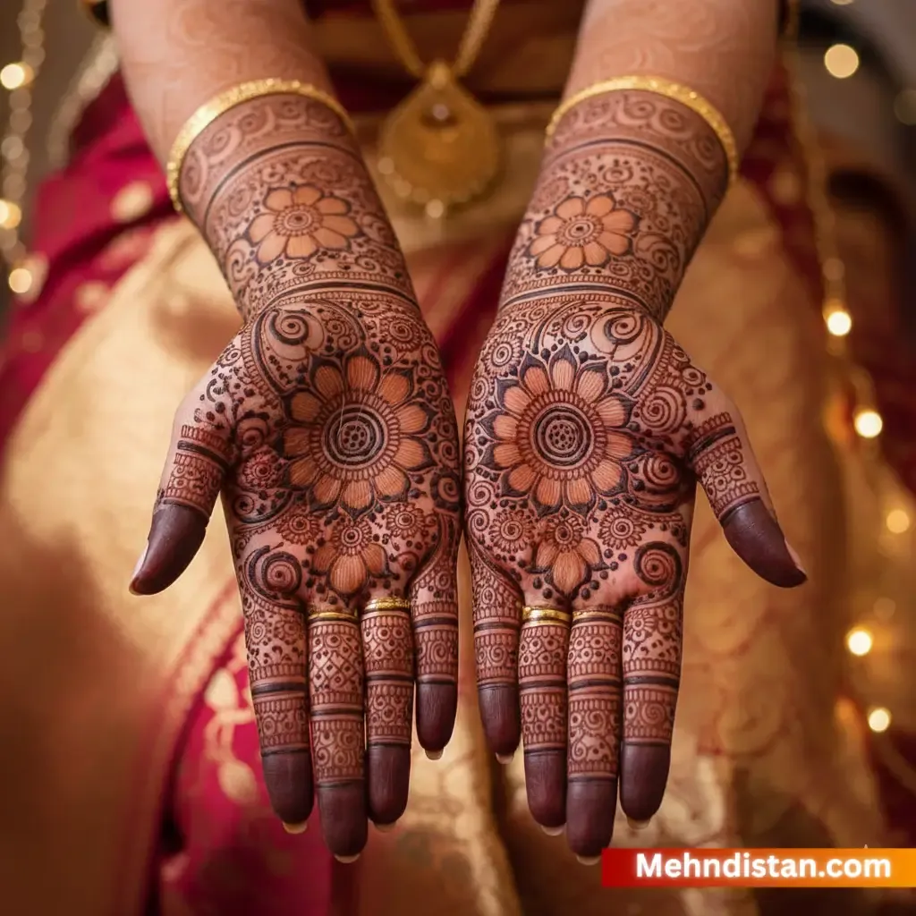 Bridal Mehndi Design idea