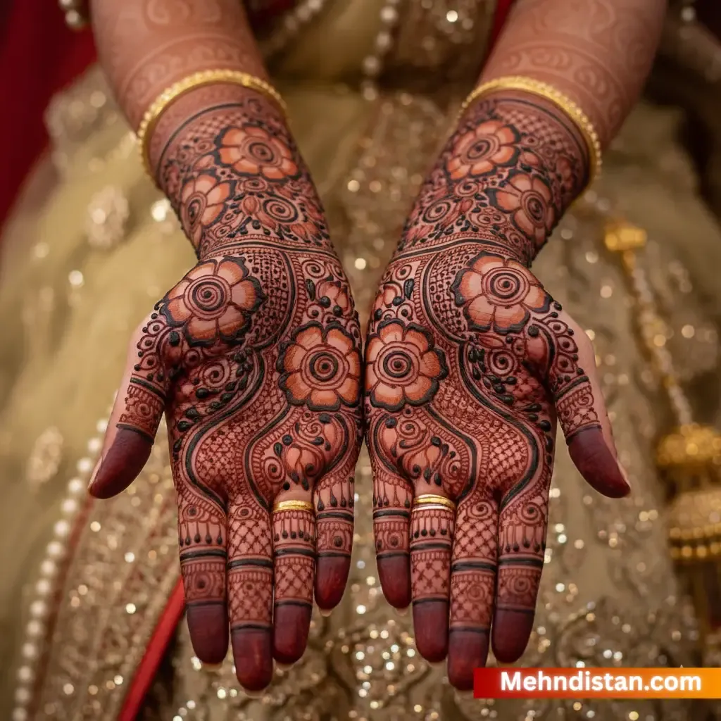 Bridal Mehndi Design idea