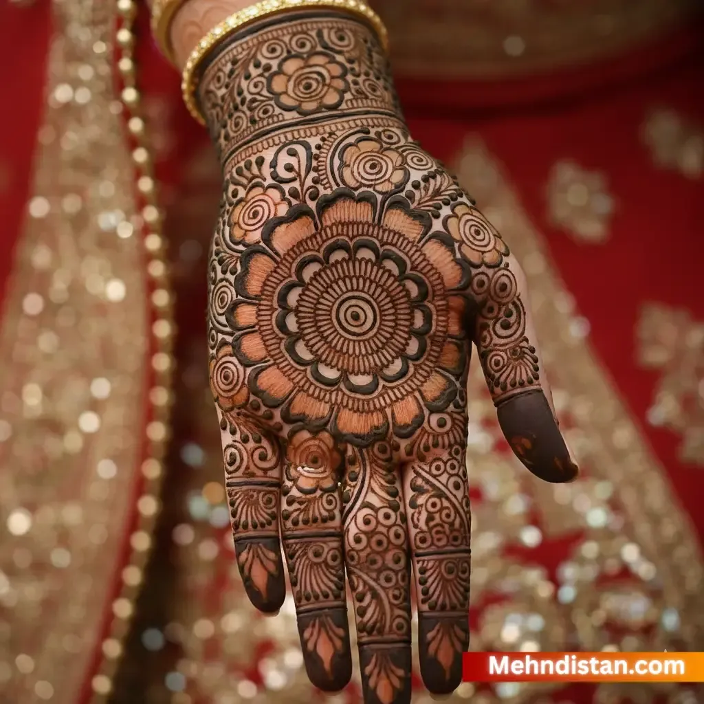 Bridal Mehndi Design idea