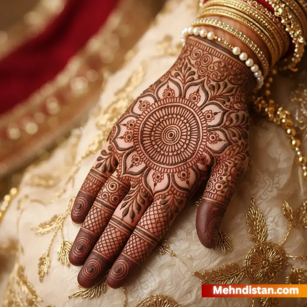 Bridal Mehndi Design idea