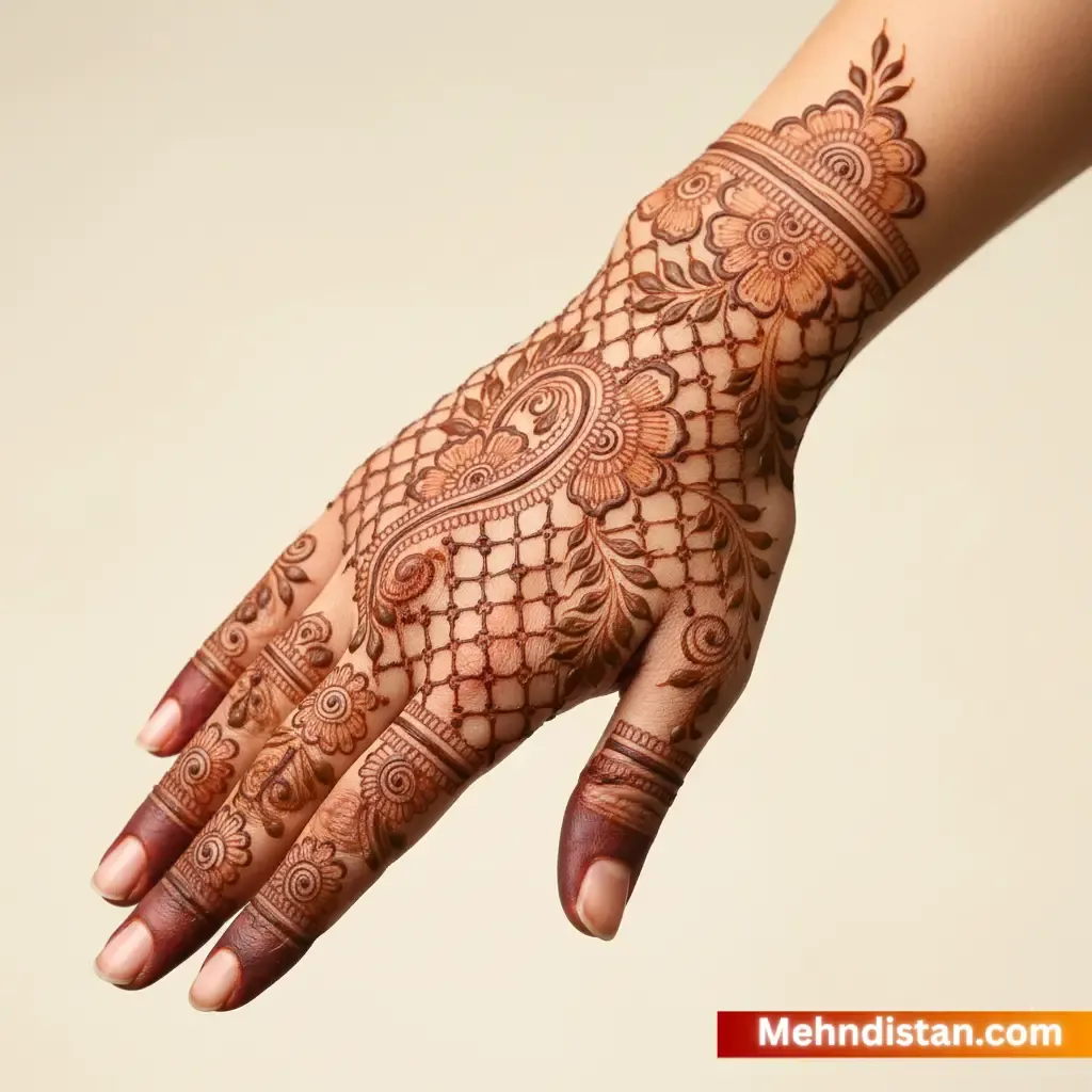 Bridal Mehndi Design idea