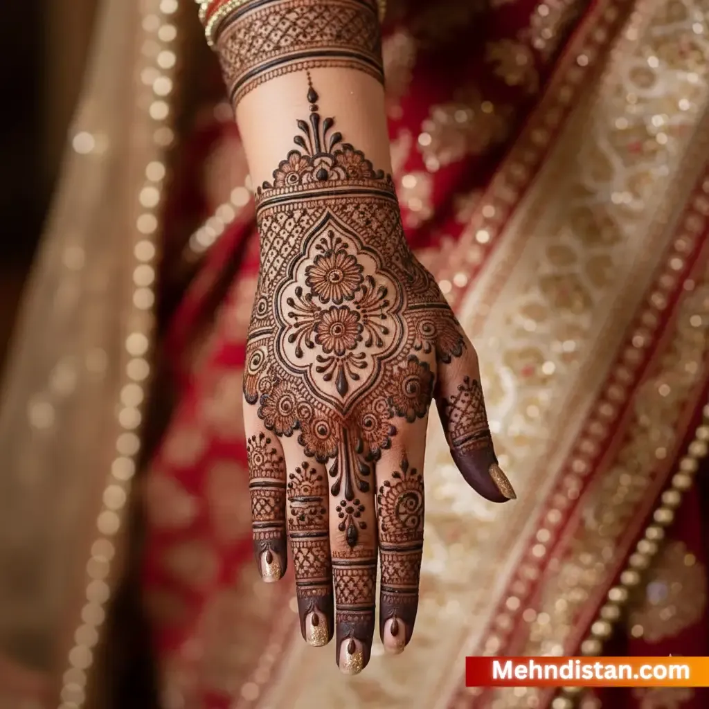 Bridal Mehndi Design idea