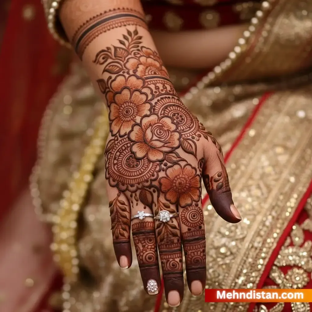 Bridal Mehndi Design idea