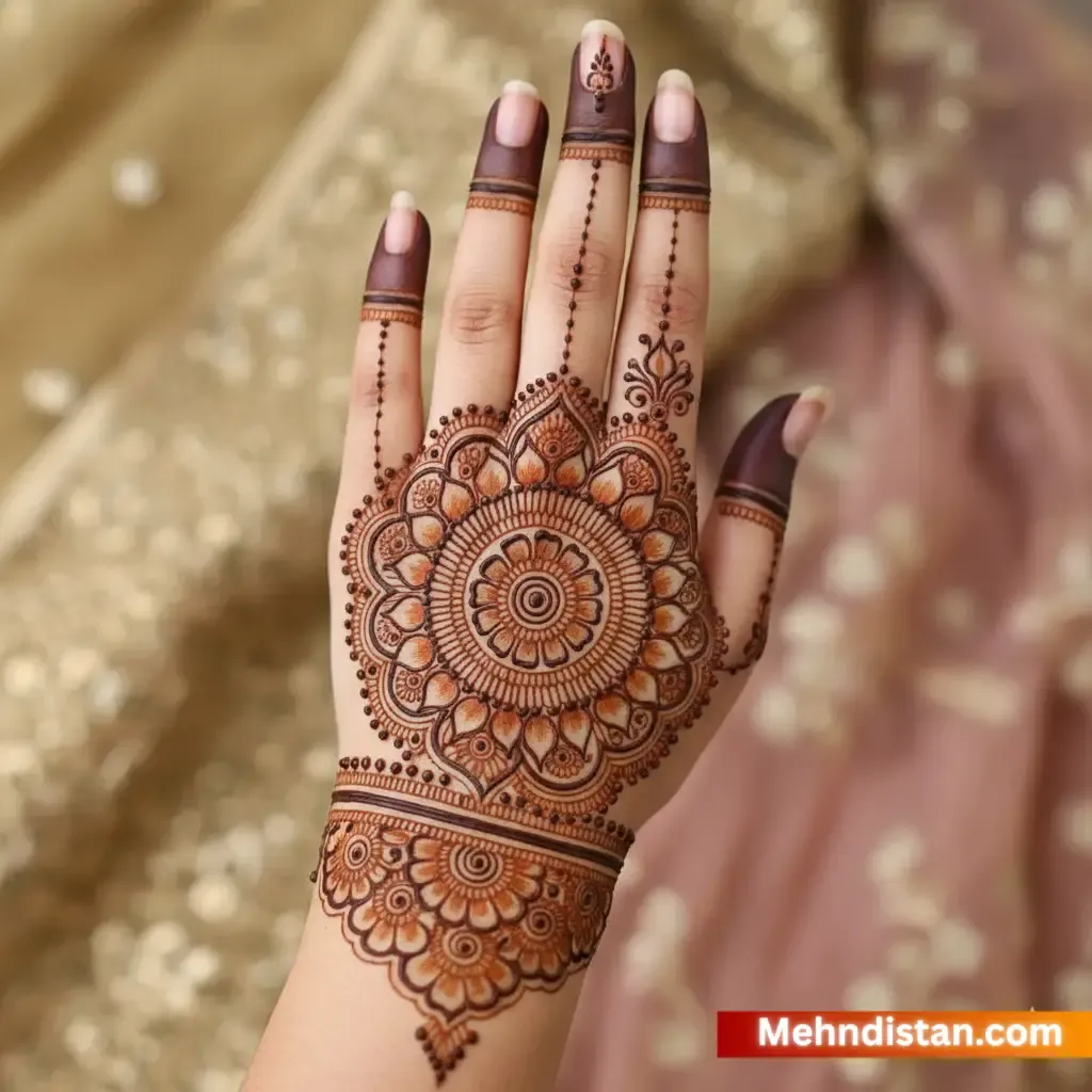 Bridal Mehndi Design idea