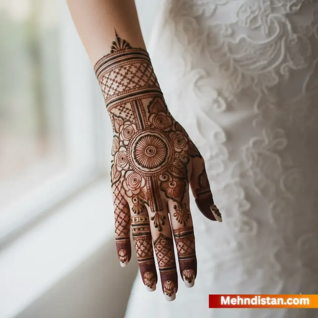 Bridal Mehndi Design idea