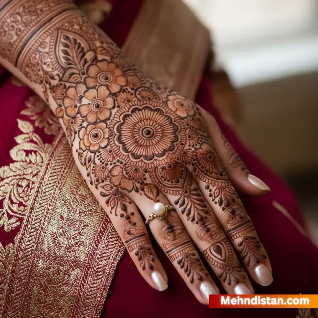 Bridal Mehndi Design idea