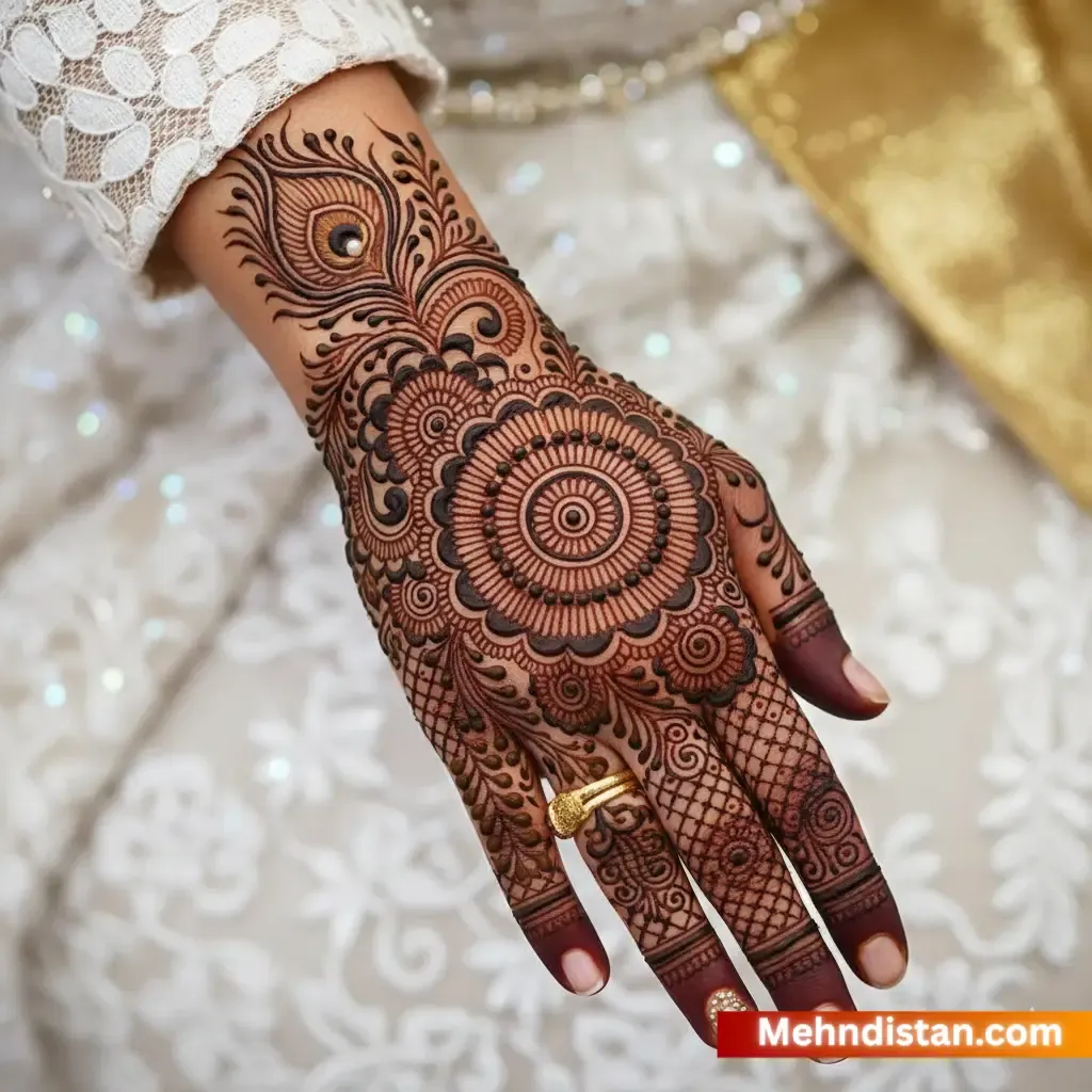 Bridal Mehndi Design idea