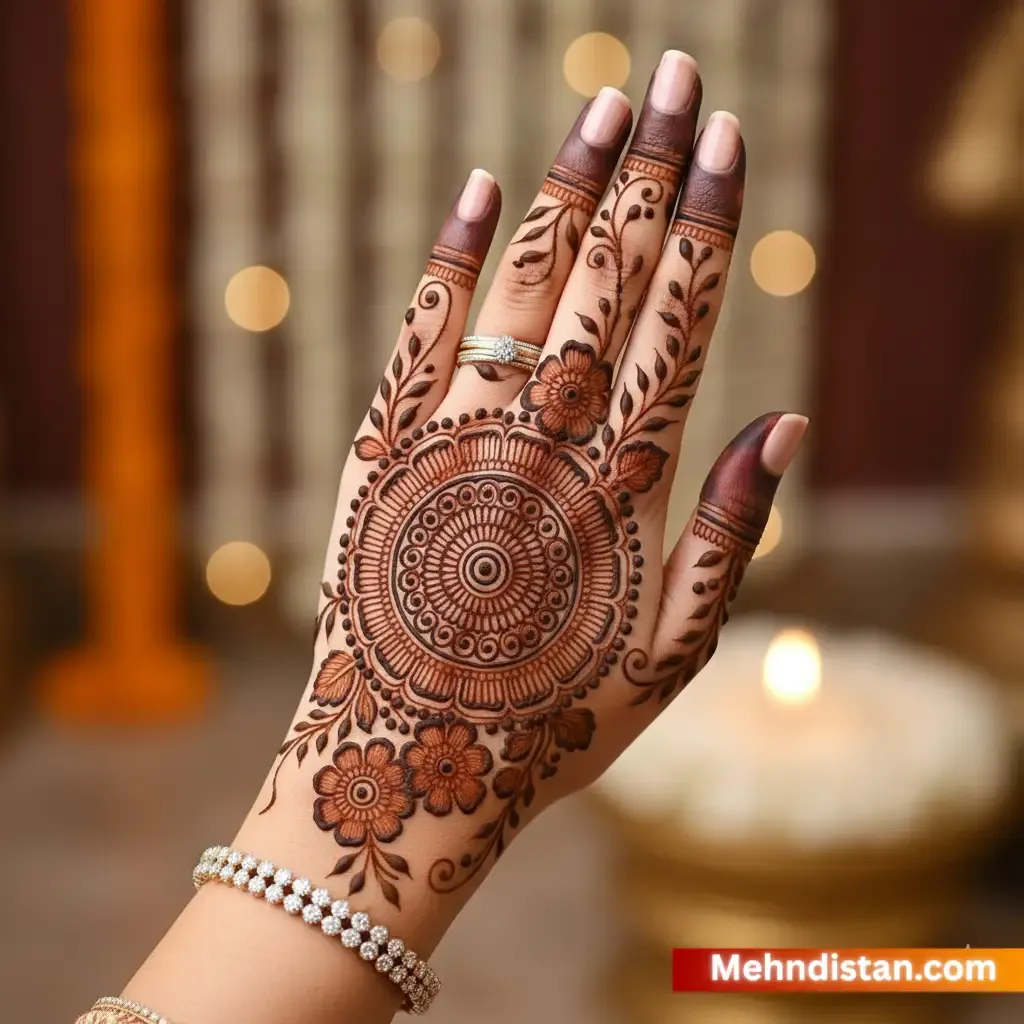 Bridal Mehndi Design idea