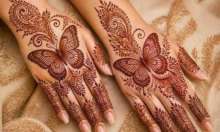 350+ Butterfly Mehndi Design Ideas 2026 | Simple, Stylish & Beautiful