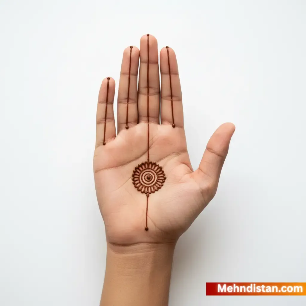 Boys Mehndi Design idea