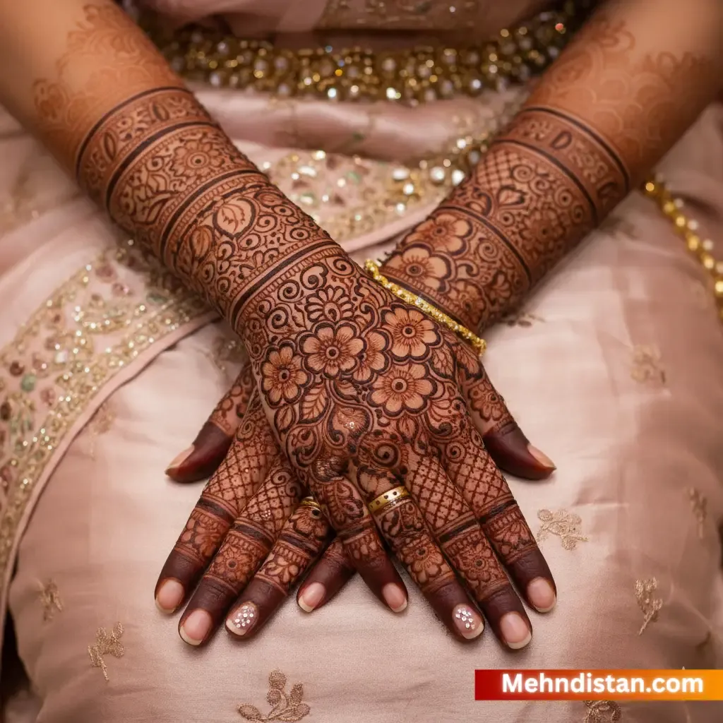 Bridal Mehndi Design idea