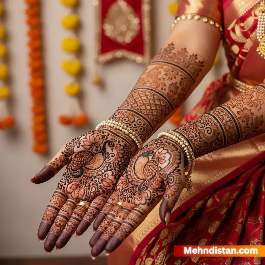 Bridal Mehndi Design idea