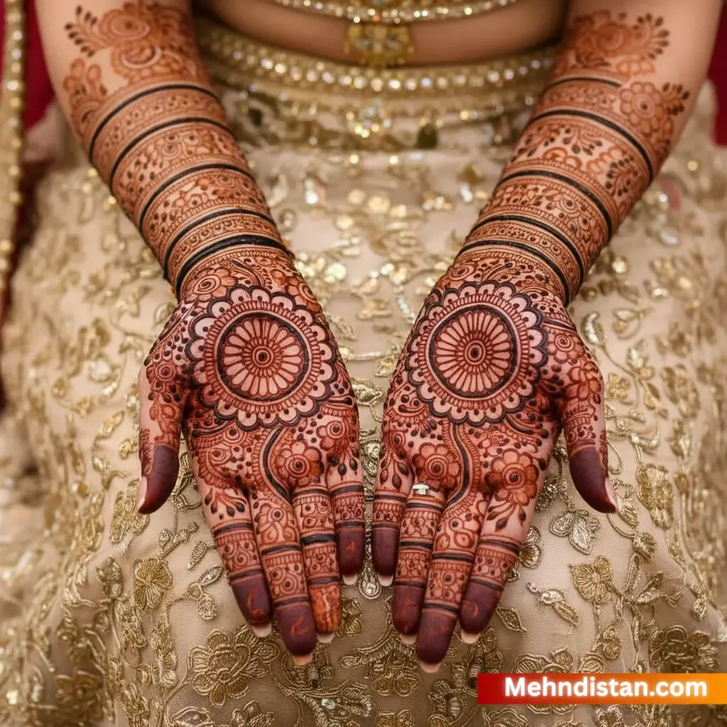 Bridal Mehndi Design idea