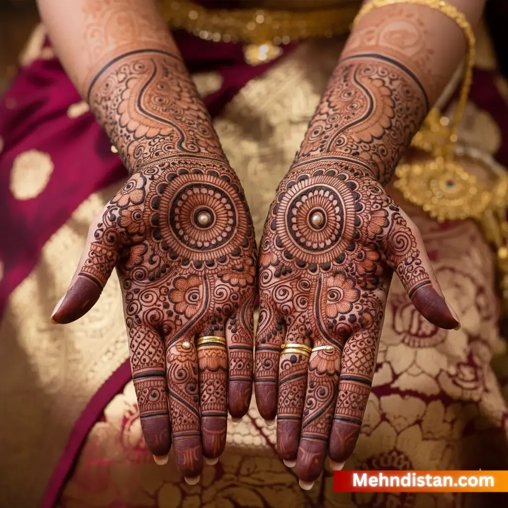 Bridal Mehndi Design idea