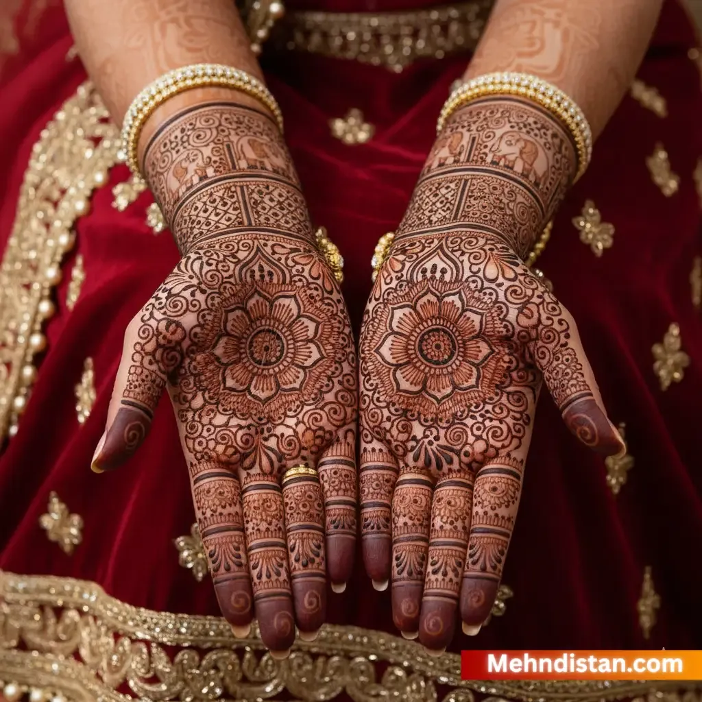 Bridal Mehndi Design idea