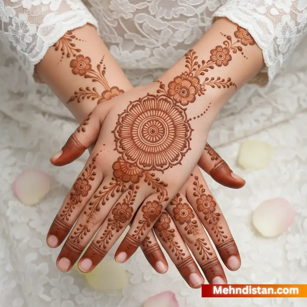 Bridal Mehndi Design idea
