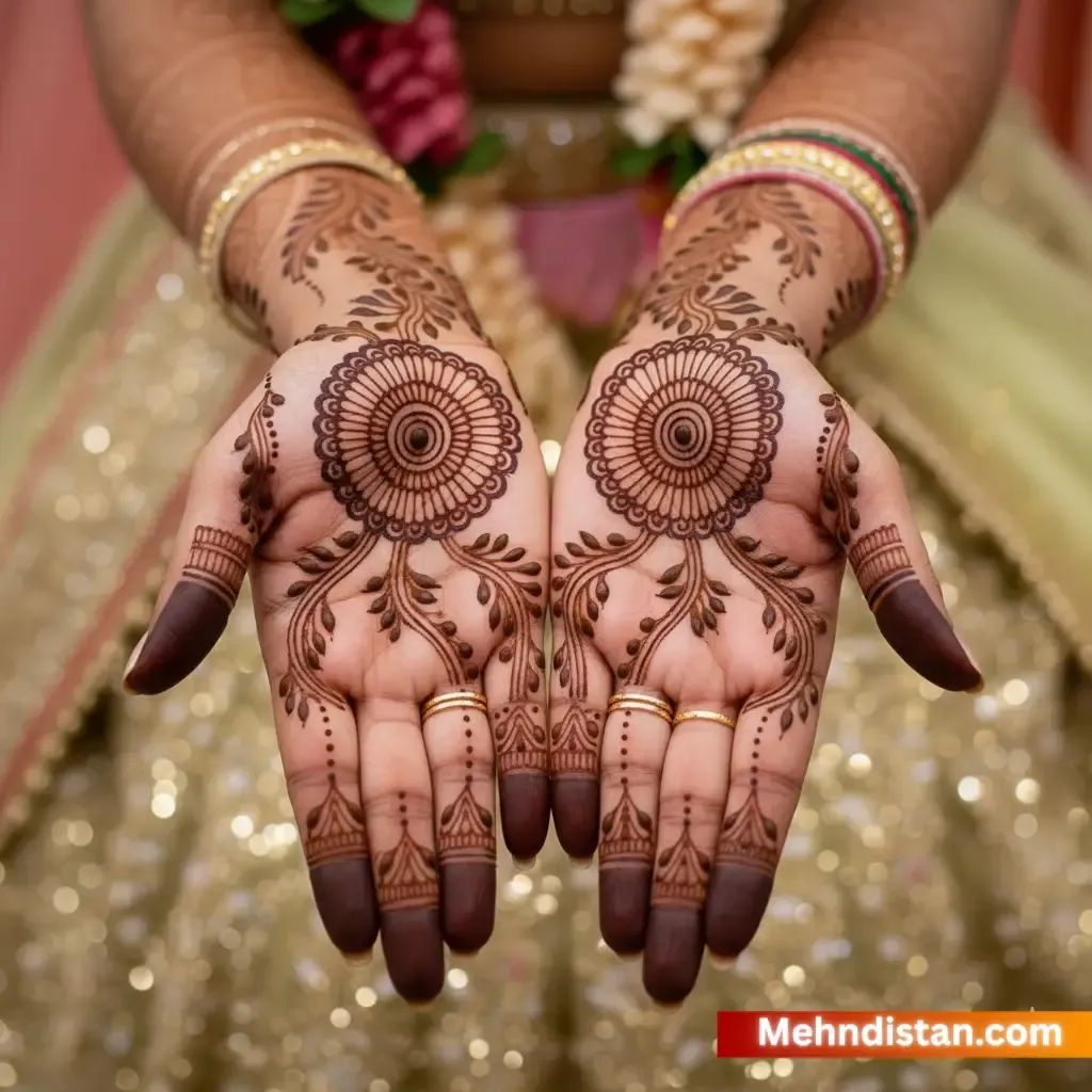 Bridal Mehndi Design idea