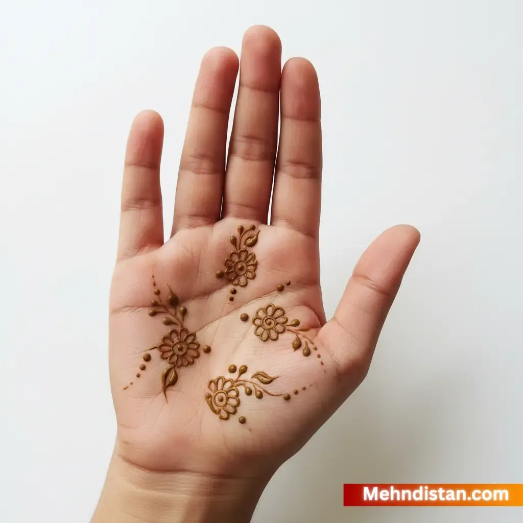 Girl Mehndi Design idea