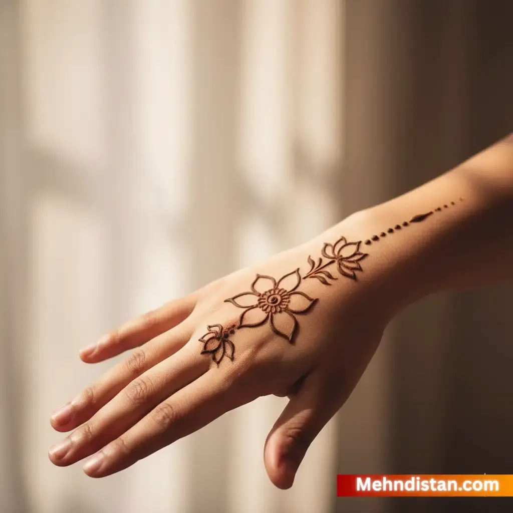 Girl Mehndi Design idea